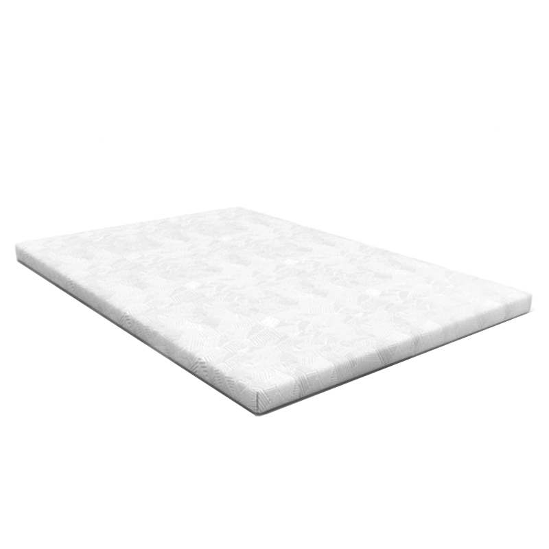 White Textured Memory Foam Mattress for Bedroom | 2025 Model with Cooling Gel Interior, CertiPUR-US Certified
