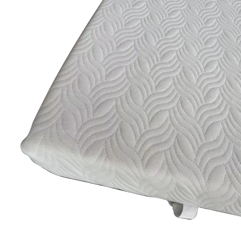 White Textured Memory Foam Mattress Topper – Elevate Bedroom Comfort | 2025 CertiPUR - US Certified, Pressure - Relieving