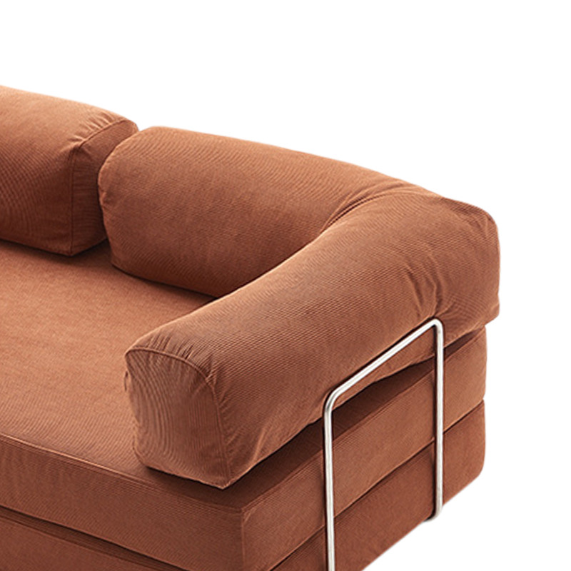 Wholesale Convertible Sofa Bed - Foldable Modular Sectional with Teddy Foam for Commercial Spaces (Living Room, Bedroom, Studio) - Bulk Order Compression Sofa in Box