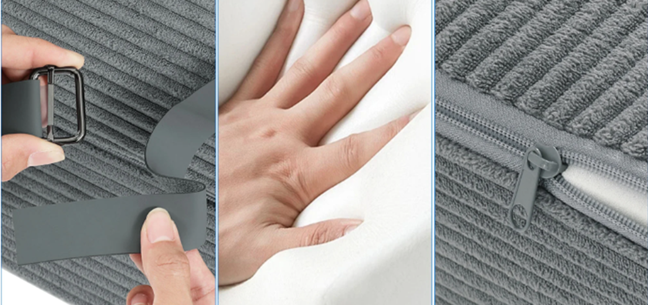 detail of Wholesale Folding Sofa Bed - Convertible Sleeper Chair for Commercial Spaces (Living Room, Bedroom) - Bulk Foldable Mattress Floor Couch