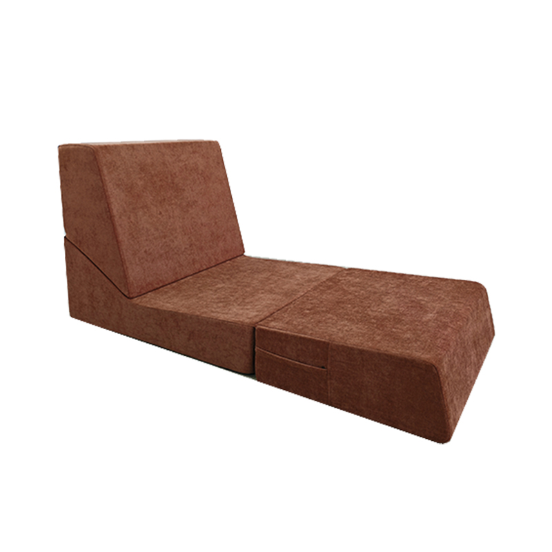 Wholesale Foldable Chenille Sofa Bed | 3-in-1 Compact Lounge Furniture OEM