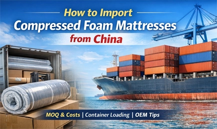How to Import Compressed Foam Mattresses from China (2026 Complete Guide)
