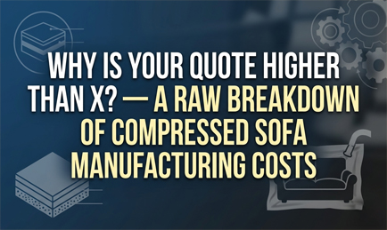 The Low-Price Trap: Uncovering the 3 Core Costs "Optimized" Out of the Compressed Sofa Supply Chain