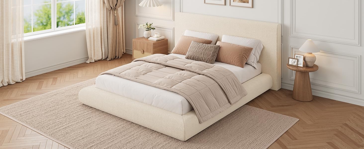 MX_DREAM_Cloud_Bed_Cream_Teddy_Fabric_Lifestyle_Hero_
