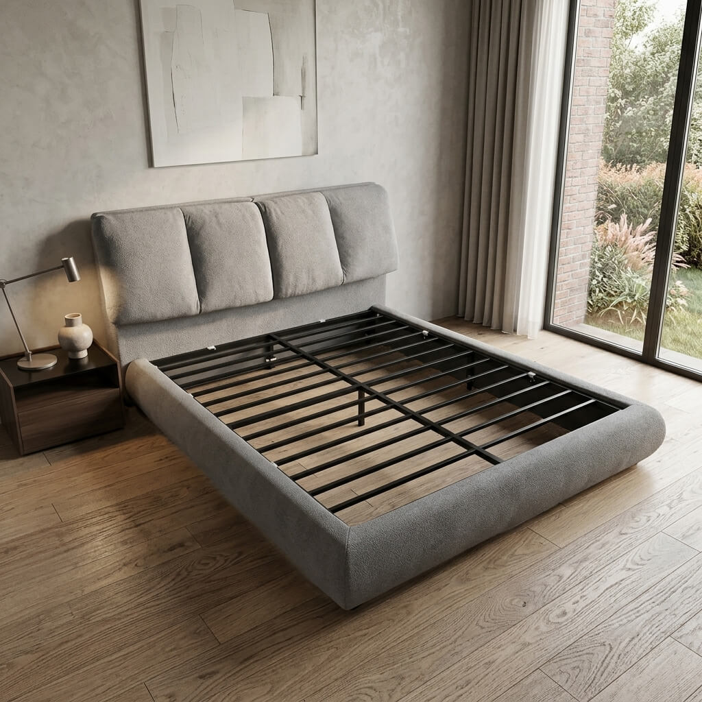 modern-grey-upholstered-platform-bed-frame-slatted-base